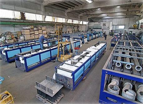 Oven assembling department